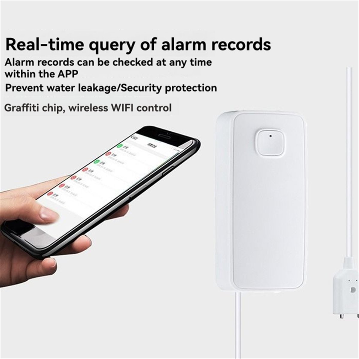 A59E 2 Stuks Tuya WiFi Smart W - Wifi Water Leak Detector recensie en prijs