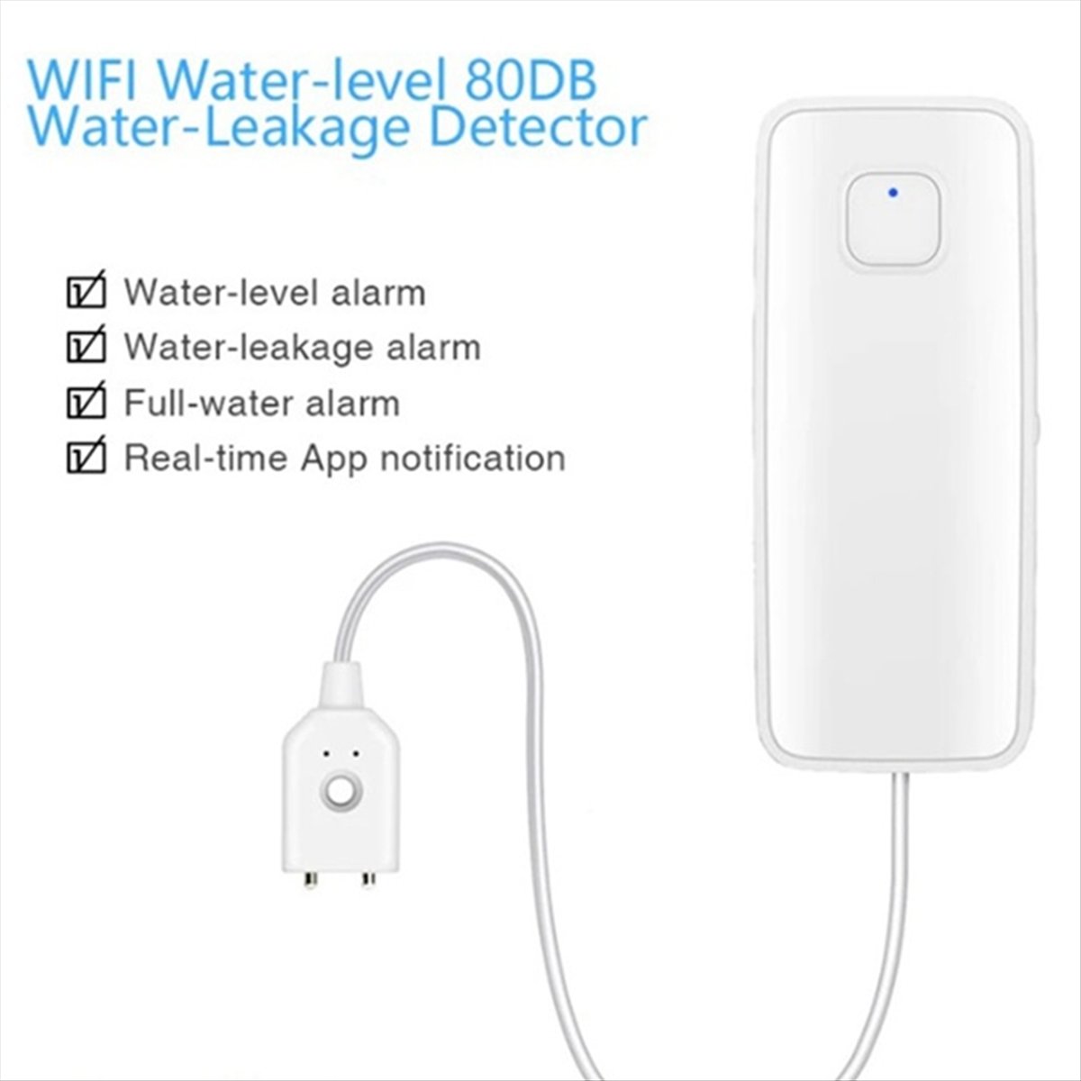 A59E 2 Stuks Tuya WiFi Smart W - Wifi Water Leak Detector recensie en prijs