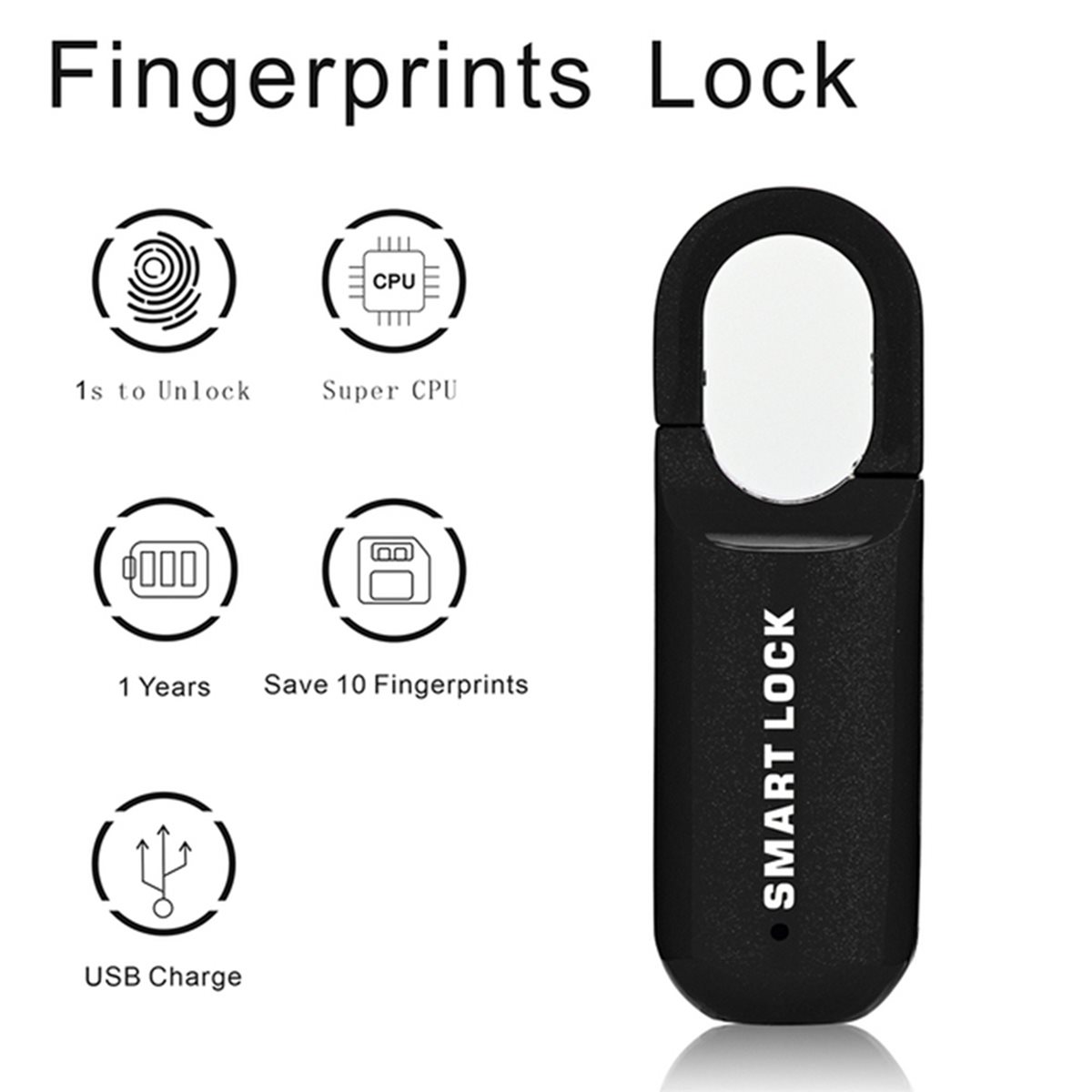 B44C 2X Vingerafdrukhangslot M - Smart Home Lock recensie en prijs